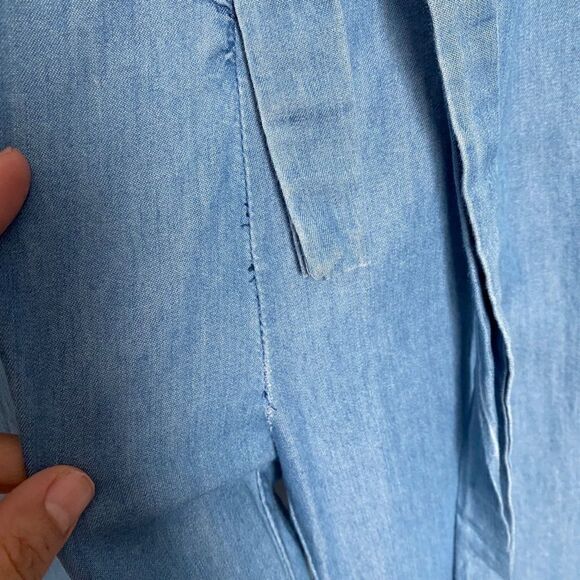 Romeo & Juliet Couture Tie Belt Troussers in Light Blue - Picture 11 of 12